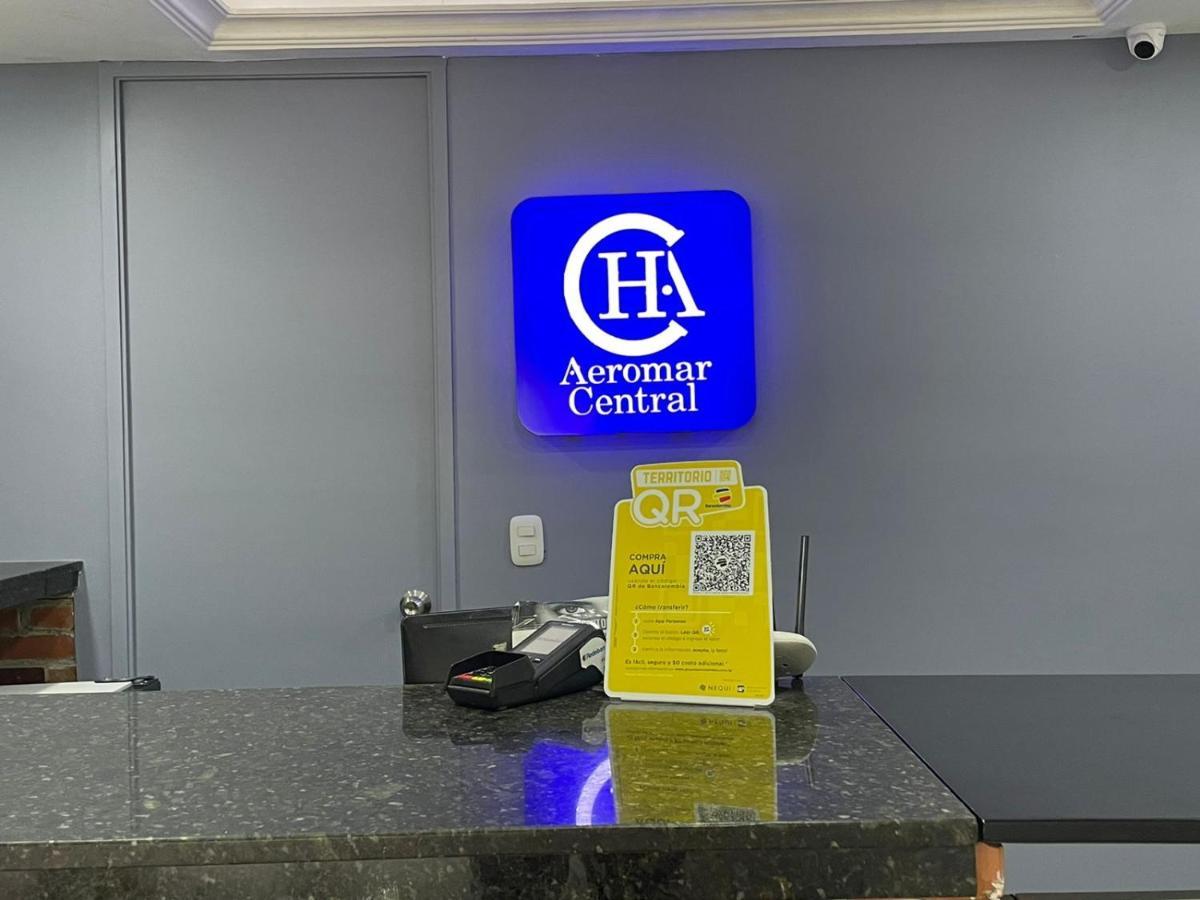 Hotel Aeromar Central 圣玛尔塔 外观 照片